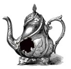 smashed teapot