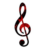 blood treble clef